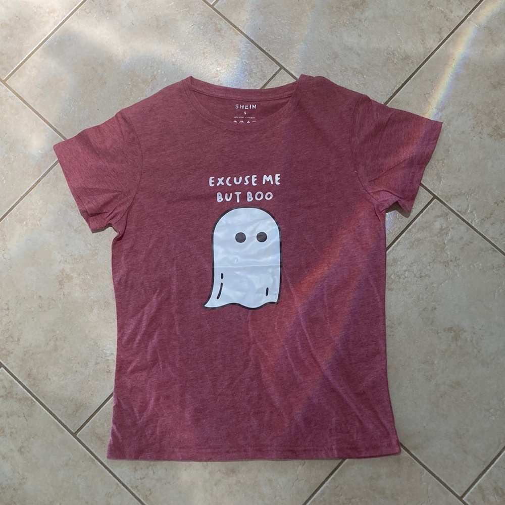 Halloween print t shirt from SHEIN size small